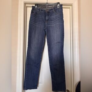 Lee Platinum label Women's dream skinny Straight Leg Blue Jeans